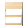 Imagen de Escritorio Industrial 120cm Gabinete Estantes y Cajones Mövi