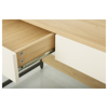 Imagen de Escritorio Industrial 120cm Gabinete Estantes y Cajones Mövi
