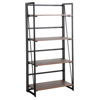 Imagen de Estantería Plegable Industrial de Hierro y Madera 4 Niveles Mövi
