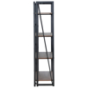 Imagen de Estantería Plegable Industrial de Hierro y Madera 4 Niveles Mövi