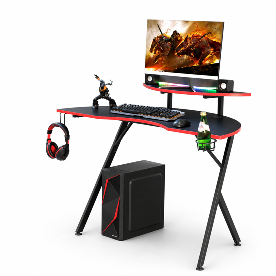 Imagen de Escritorio Mövi Gamers 120cm Elevación Portavasos