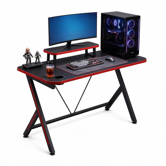 Imagen de Escritorio Mövi Gamers Z 120cm Elevación Portavasos