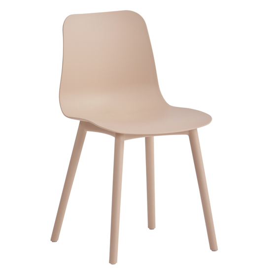 Imagen de Silla de Comedor Polipropileno Reforzado Beige Mövi