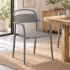 Imagen de Silla de Jardín y Comedor con Apoyabrazos Interior Exterior Mövi