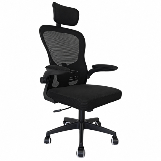 Imagen de Silla De Oficina Ergonómica Con Apoyacabezas Regulable Mövi