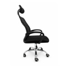Imagen de Silla De Escritorio Ergonómica Con Apoyacabezas Negra Mövi