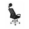 Imagen de Silla De Escritorio Ergonómica Con Apoyacabezas Negra Mövi