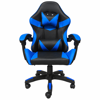 Imagen de Silla Gamer Ergonómica Regulable Con Almohadones Azul Mövi