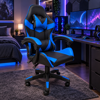 Imagen de Silla Gamer Ergonómica Regulable Con Almohadones Azul Mövi