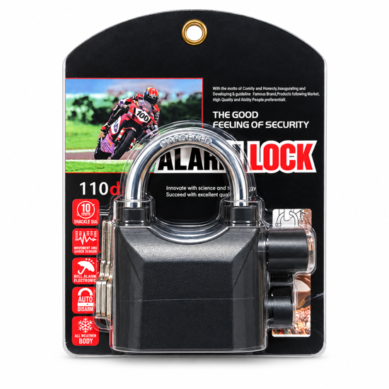 Imagen de Candado de moto con Alarma 001