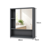 Imagen de Espejo para Baño con Estantes 40 x 50 cm para Amurar
