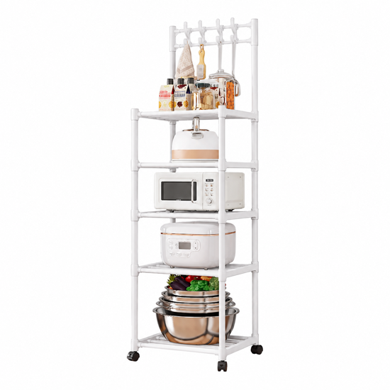 Imagen de Organizador Cocina Baño Repisa 5 Niveles con Ruedas 152cm