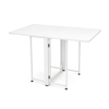 Imagen de Mesa Escritorio Doble Ala Plegable Blanco 120×60cm Mövi
