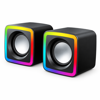 Imagen de Parlantes PC MIRAGE USB + Jack 3.5 mm RGB